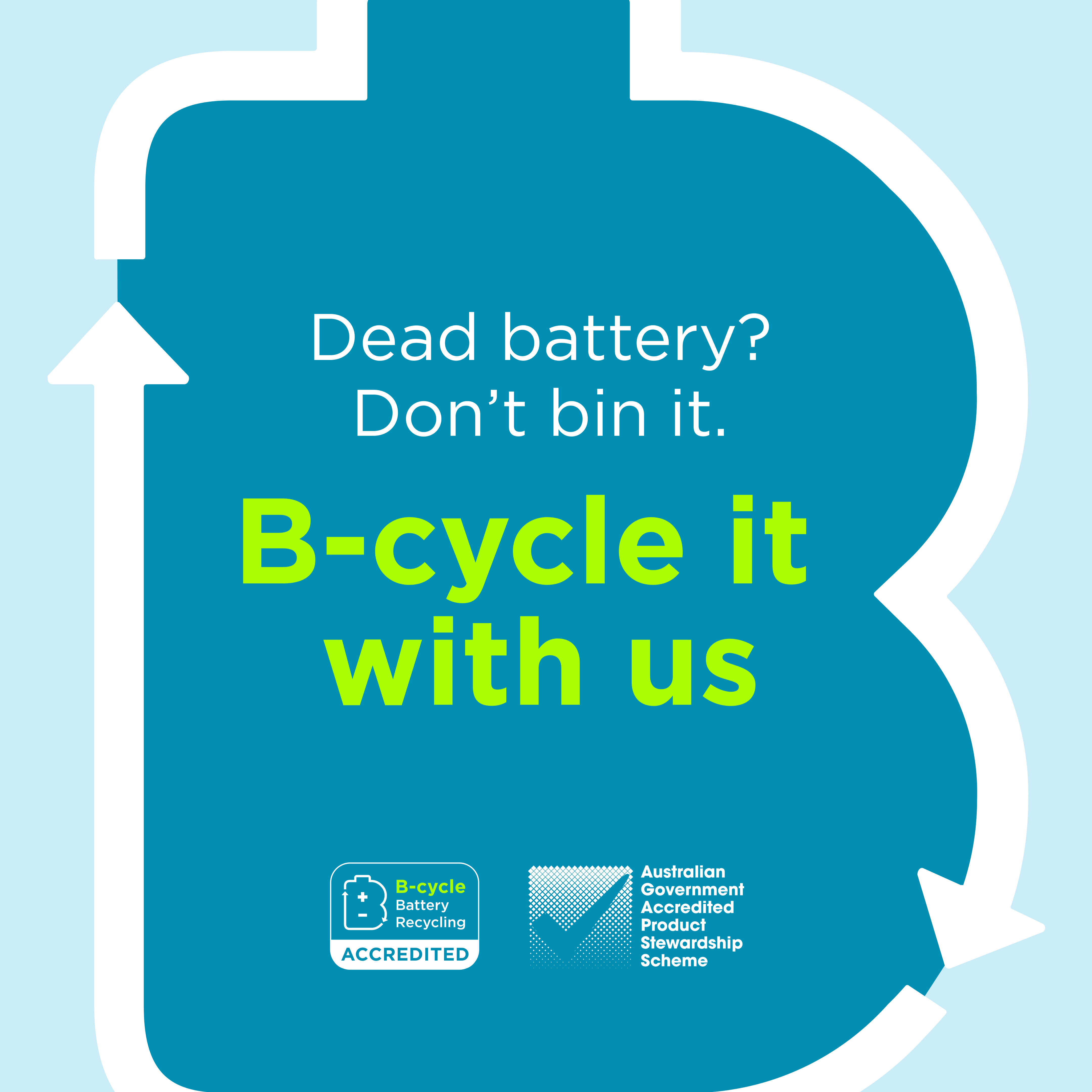 Recycle Dead Batteries With B-Cycle | R&J Batteries